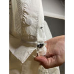 FP Movement Under The Sea Jacket Womens Large White Mesh Longline Convertible Photo 5