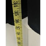 Umgee USA Women’s Johnny Collar Split Neck Black Ruffle Sleeve Dress Size Medium Photo 3