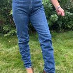Wrangler Vintage 80s 90s high-rise bareback taper ankle wedgie fit cowgirl jeans Photo 1