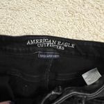 American Eagle black distressed high rise jeggings size 4 Photo 4