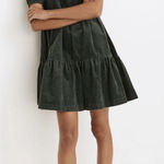 Madewell Corduroy Aidy Square-Neck Tiered Mini Dress size 4 EUC Photo 0