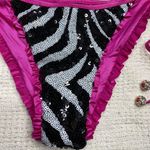 Beach Bunny  Walk On The Wild Side Sequin Bikini Bottom Photo 3
