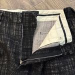 Marc Jacobs  Tweed Bouclé Shorts Size 2 Made in Italy Black White Wool Photo 7