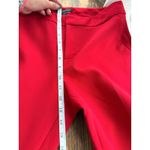A8 INC International Concepts Red Flare Bell Bottom Wide Leg Trouser Pants Size 8 Photo 4