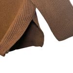 Les Copains Brown Turtleneck Sweater Wool Italy Classic Heavy Old Money Sz 48(L) Size L Photo 7