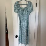 A New Day Light Blue Floral Maxi Dress Photo 1
