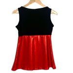 Bal Togs Sleeveless Tank Top Tunic L Dance Lyrical Jazz Iridescent Red Black Size L Photo 2