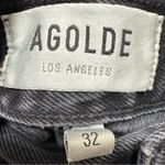 AGOLDE 90'S PINCH WAIST HIGH RISE STRAIGHT Distressed Knees in Hitch Size 32 Photo 5