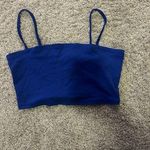 Amazon royal blue crop top/bra Photo 1