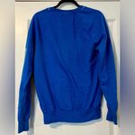 Disney  Sweatshirt Blue Metallic Mickey Size Small Photo 2