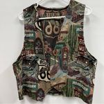 Route 66 Vintage  Hollywood Tapestry Vest see size Photo 1