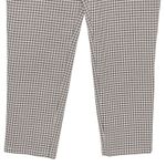 L'Academie The Olivette Pant in Taupe Plaid Size XL Tan Photo 8