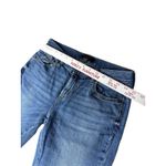 Banana Republic Raw Hem Girlfriend Jean Medium Wash Size 26/2 Relaxed Fit Casual Photo 3