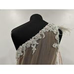 Mac Duggal  79264 Embroidered Applique Feathered One Shoulder Trumpet Gown 8 Photo 7