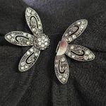 Lane Bryant  Dressy Black Knit Cardigan Shrug with Rhinestone Clasp Photo 6