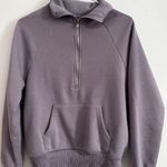 Women’s 1/4 Zip Hoodie Purple Photo 0