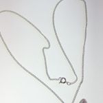 Colorful Boho Butterfly & Faux Pearl Silver Tone Pendant Necklace Photo 4