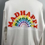Madhappy  Unisex Prism Capsule White Sweatshirt Rainbow Graphic Large NWT Photo 5