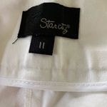 Star City #206  white cropped wide leg trousers Photo 4