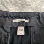 Merona  Women's 12 Mid-Rise Black Wide Leg Pants Trouser Business Career Casual Photo 7