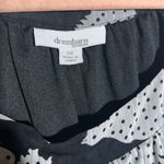 Dress Barn ‎ Black White Floral Top | 2X Photo 4