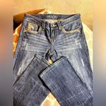Grace in LA Blue Denim Jeans w lovely embellishments, Quality denim w extra Size 27 Photo 0