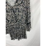 American Eagle Floral Bell Sleeve Romper Size Small Photo 1