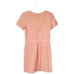 Theory Inessa Jubilee Peach Coral Pink Gold Zipper Form Fitting Size 4 Mini Photo 3