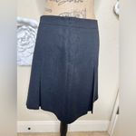 Esprit  Pleated School Girl Look Black & Metallic Thread Skirt Size 9/10 Photo 15