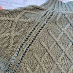 American Eagle  Mock Neck Cable Knit Sweater Photo 4