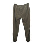 7 For All Mankind 7FAM Lyocell Slim Slouchy Ankle Pants Cuffed Pockets Green 31 Photo 3