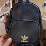 Adidas  Black Backpack with Gold Accents Photo 0