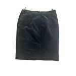 ANDREW GN Vintage Black Velvet Pencil Skirt Size 40 Photo 5