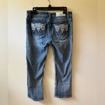 GRACE IN LA Grace Blue Ankle Cropped Jeans Photo 8