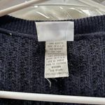 NWOT Bobbie Brooks Navy Blue Knit Cardigan Medium Photo 5