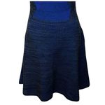 Kenzo Paris Wool Sweater Dress Ribbed A Line Mini Knit Blue Womens Size US XS Photo 2