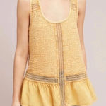 Anthropologie eri + ali Flounce Savoia‎ Top  size XS Sleeveless Photo 0