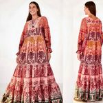 Farm Rio NWT Ainika Print Macaws Maxi Dress Size XS Photo 1