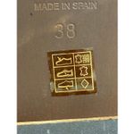 Free People  Trickum Tall Boot in Whiskey Size 7.5US Lace Up Block Heel $298 Photo 8