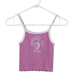 Brandy Melville Pink Strawberry Fields Tank size S Photo 0