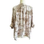 Everleigh Multicolor Paisley Tie Bow Blouse Women's Size XS | 47 Photo 1