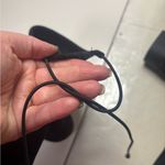 Buckle  Over The Knee Boots Size 7 New Velvet Black Tall Photo 5