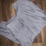 ZARA Nwot silver grey  crossover pants trousers formal blogger fav casual fall Photo 5