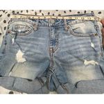 Aeropostale 🔥5/20🔥  Denim 
Distressed, jeans MIDI shorts Sz 2 Photo 4