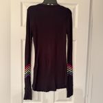 Lauren Moshi  MCKINLEY NEON SIGNS Women’s Black Graphic Long Sleeve Top Size XS Photo 4