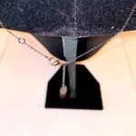 Amrita Singh Turquoise and Ivory pendant necklace. Gunmetal chain. Lobster clasp. NWT. Photo 6