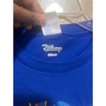 Disney Sorcerer Mickey Fantasia Long Sleeve Blue Graphic T-Shirt Photo 3