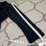 Talbots Velvet Black Ruffle Accent back Long Sleeve bubble buttons Blazer Jacket Photo 11