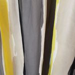 Anne Klein Chiffon Halter Neckline Maxi Dress Striped Photo 10