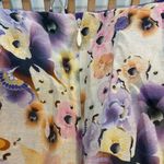 Sonia Rykel Layered Floral Mini Skirt Butterfly & Floral Motif Fairy Ethereal Purple Size 6 Photo 12